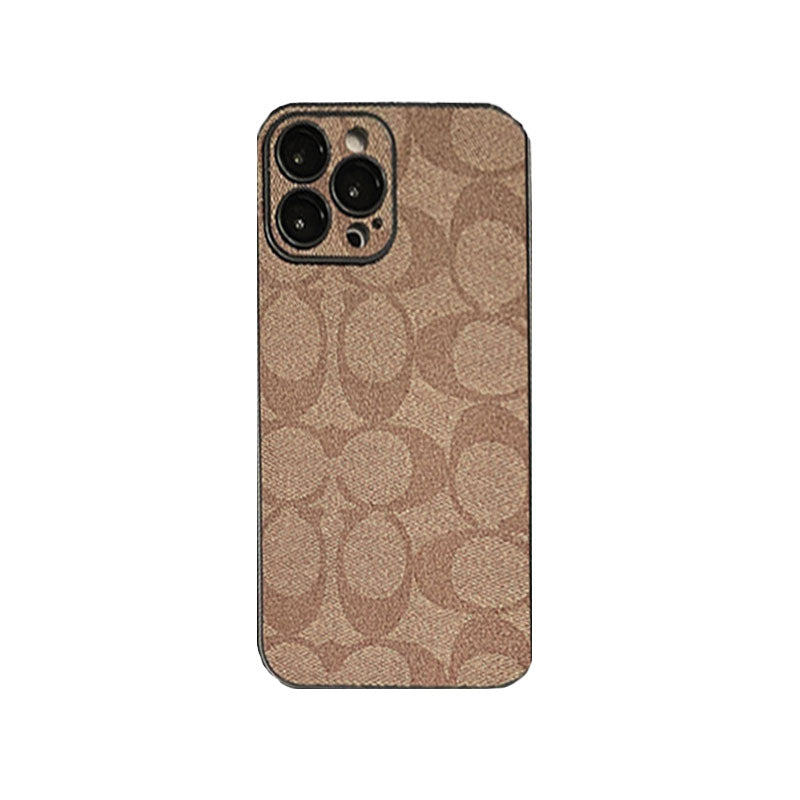 Cás iPhone Clasaiceach Dubh -QB240402