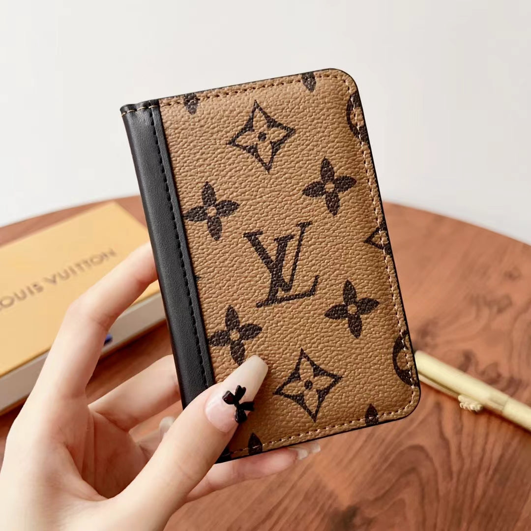 Elegant Lou Checkered & Monogram Wallets
