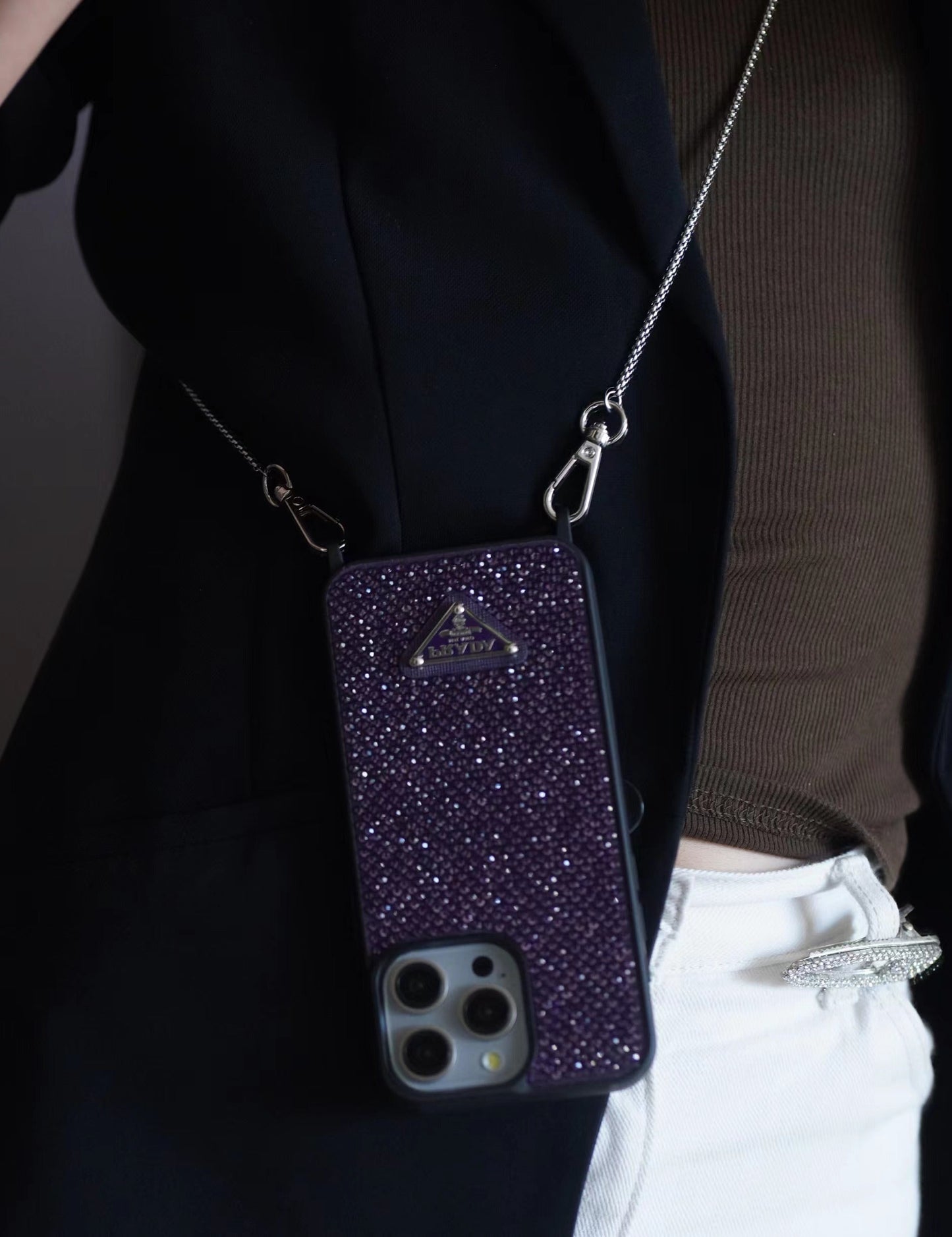 Θήκη iPhone πολυτελείας Diamond Crossbody