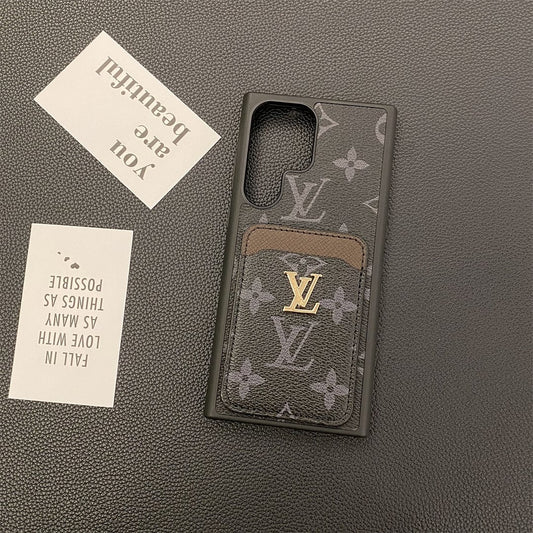 HAZĂ DE TELEFON SAMSUNG GALAXY PETITE MALLE SUPORT CARD PÂNZĂ MONOGRAMĂ