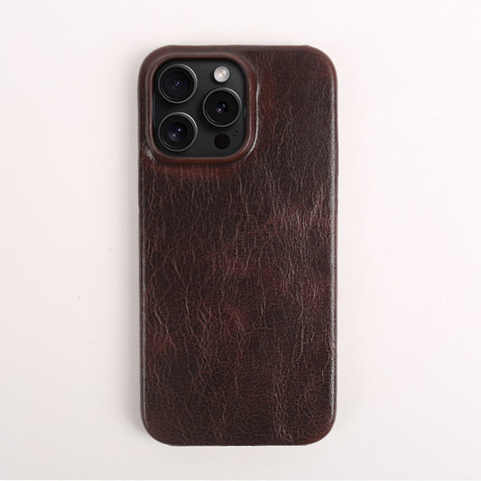Aito nahkainen iPhone kotelo