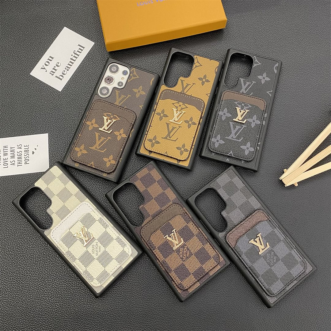 SAMSUNG GALAXY PETITE MALLE PUHELINKOTELOT KORTTIPIDIKKE MONOGRAM CANVAS
