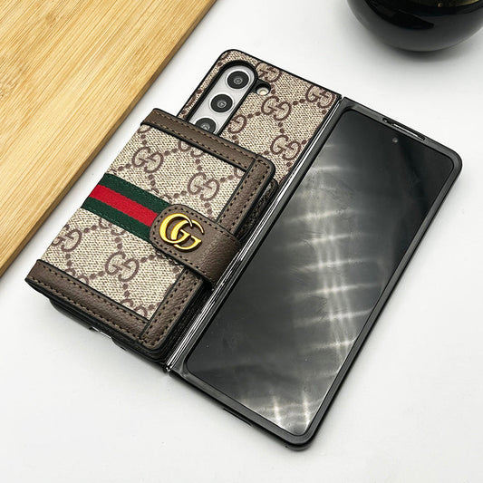 Husă din piele de lux pentru Samsung Galaxy Z Fold 6