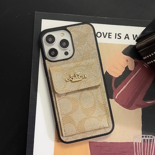 Klassinen iPhone-kotelo ja korttipidike Lompakkokahvi -SZK240425
