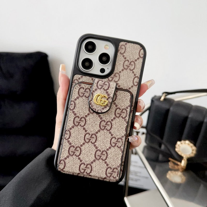 Premium Card Bag Crossbody Chain iPhone-kotelo