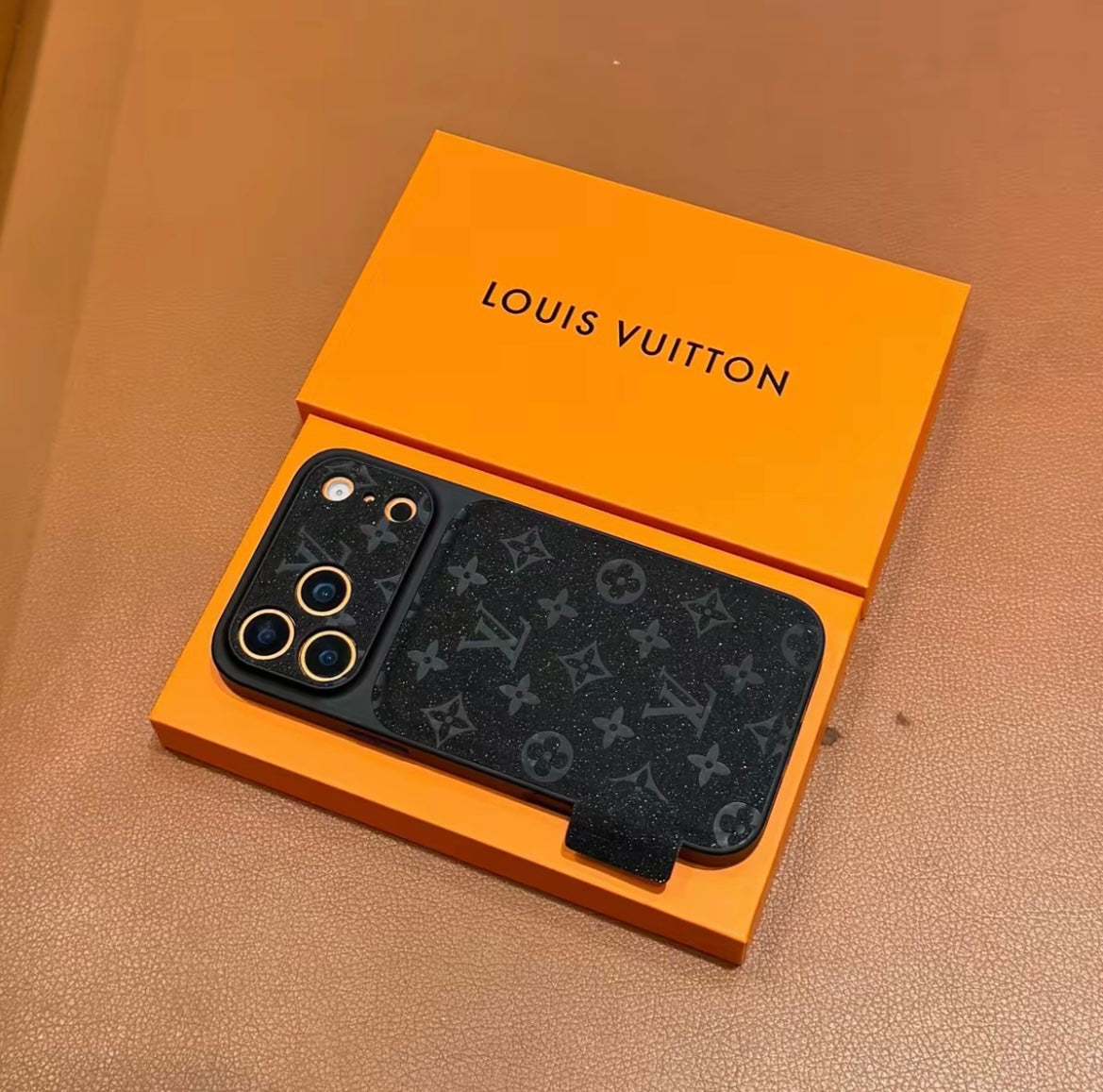 Luxe Sparkle telefoonhoes met volledige dekking