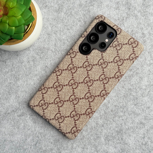 Ylellinen Premium Patern Pu -nahkakotelo Samsung Galaxylle