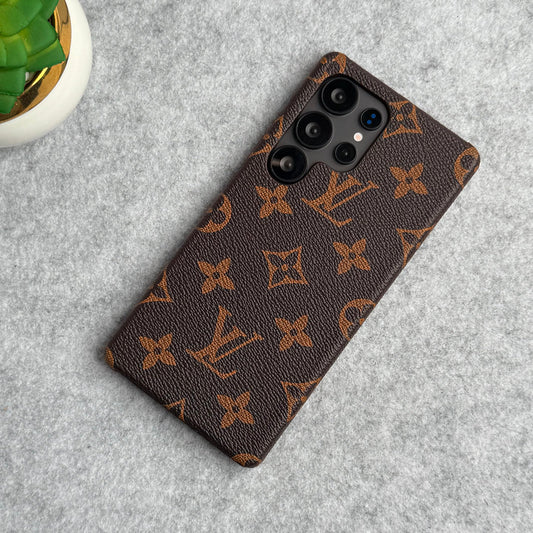 Ylellinen TÄYDELLINEN PU-NAHKAINEN DESIGNER-KOTELO SAMSUNG GALAXYlle