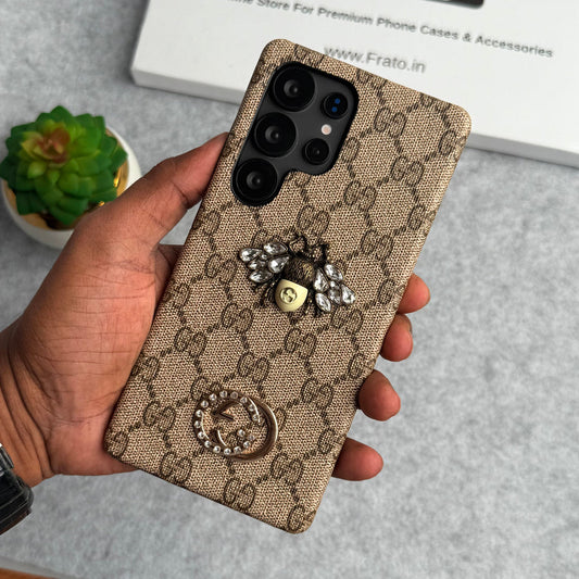 Husă cu design 3D BEE de marcă premium de lux pentru Samsung Galaxy