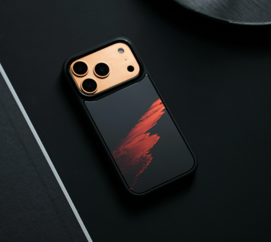 Sunset Beach Forgyldt Matt Premium iPhone-etui