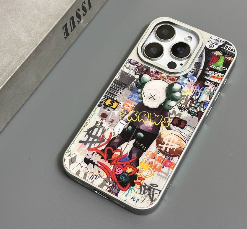 KAWS Graffiti Ontwerp MagSafe iPhone-hoesje