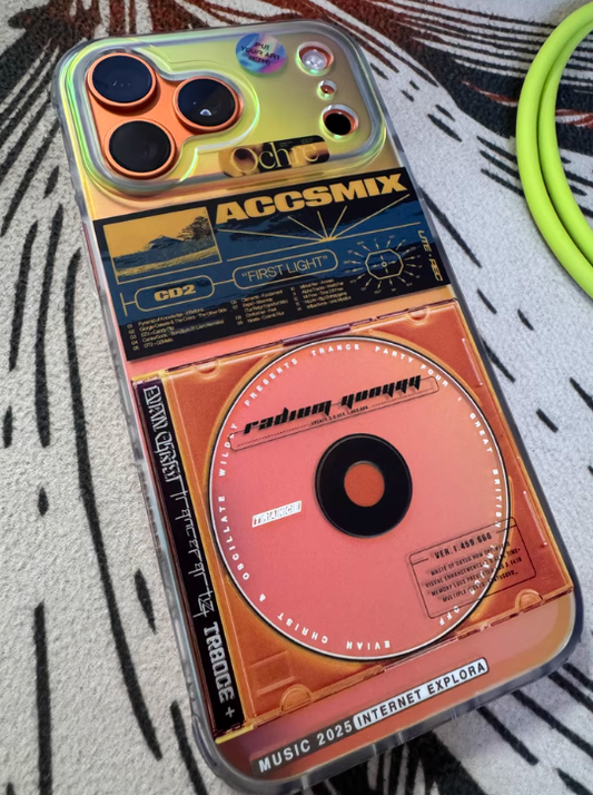 Mars CD Glazba IMD dvoslojna magnetska laserska futrola za iPhone