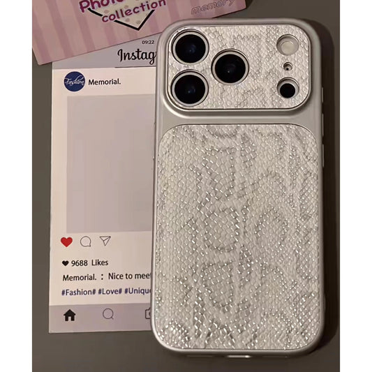 Ylellinen Snake Skin Texture iPhone -kuori