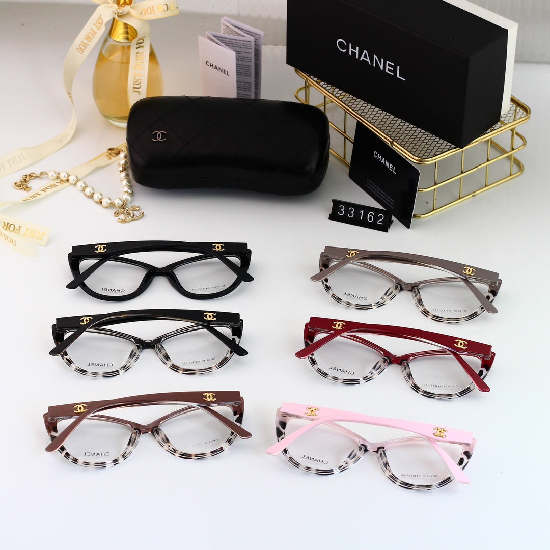 Matchande färger Cat-Eye glasögon