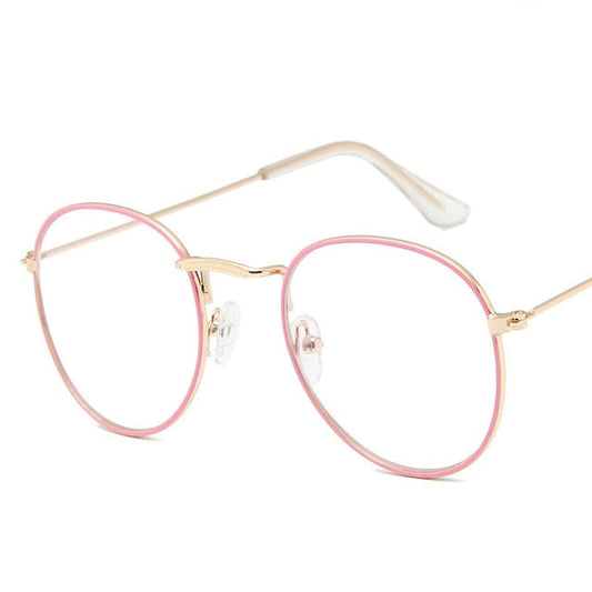 LeonLion Spiegel Metall Sonnenbrille Frauen Vintage Marke Designer Flache Runde Gläser UV400 Street Beat Oculos De Sol Gafas