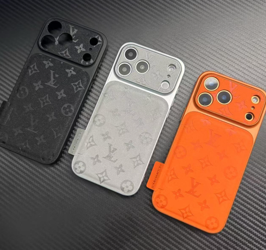 Monagram Cás iPhone Leathar Uigeacht: Dearadh Préimhe Minimalist