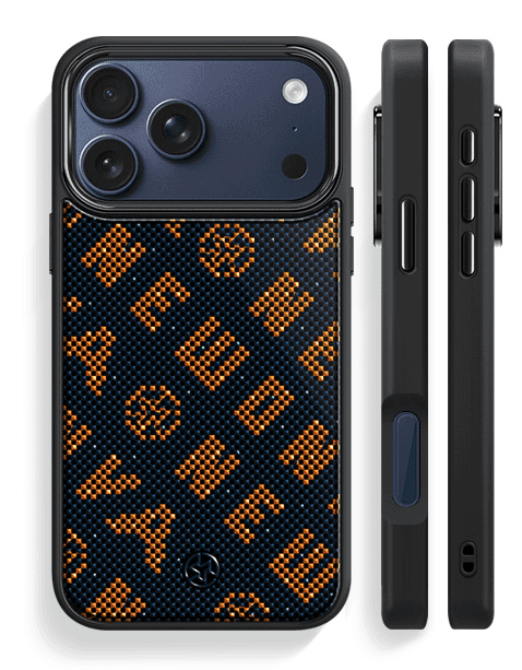 Magnetic Gold. Matte Power iPhone Case