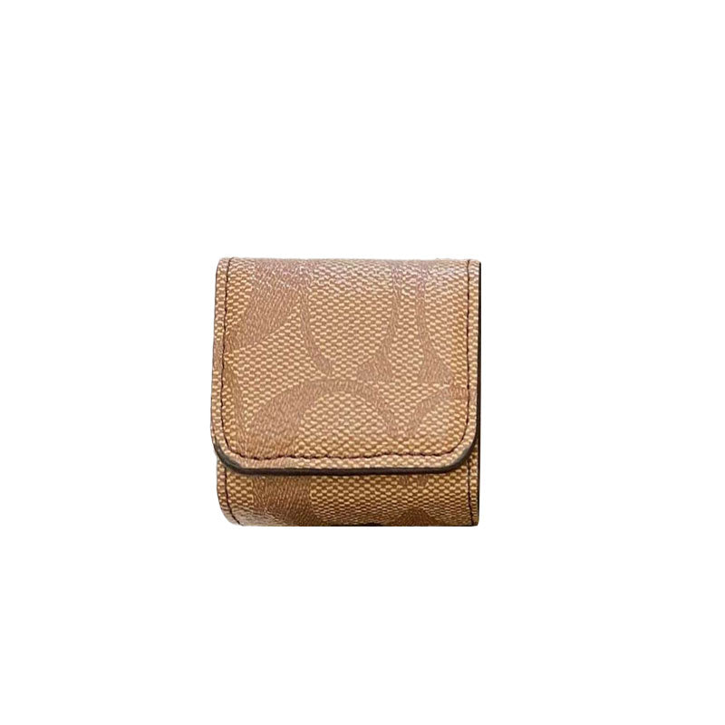 Luxury Classic AirPods Cases Coffee-YH240425