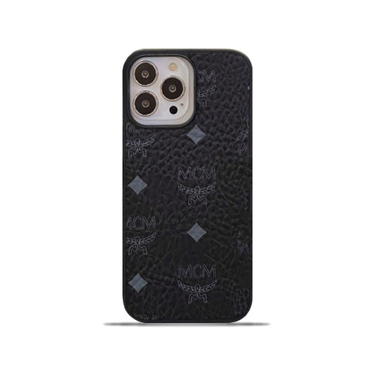 MCM ovitek za iPhone črn-MCK240603
