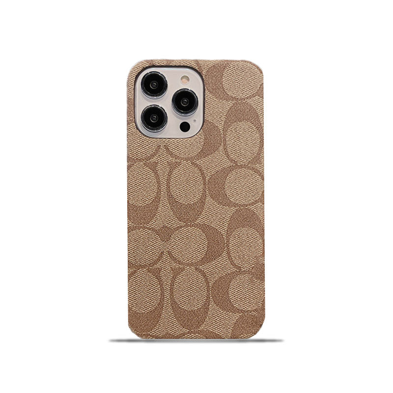 Husă clasică clasică pentru iPhone Cafea -JDK241426