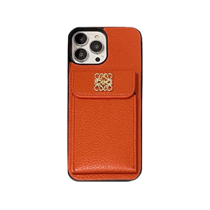 Luksuzni ovitek za iPhone z držalom za kartico, črn-QBK240603