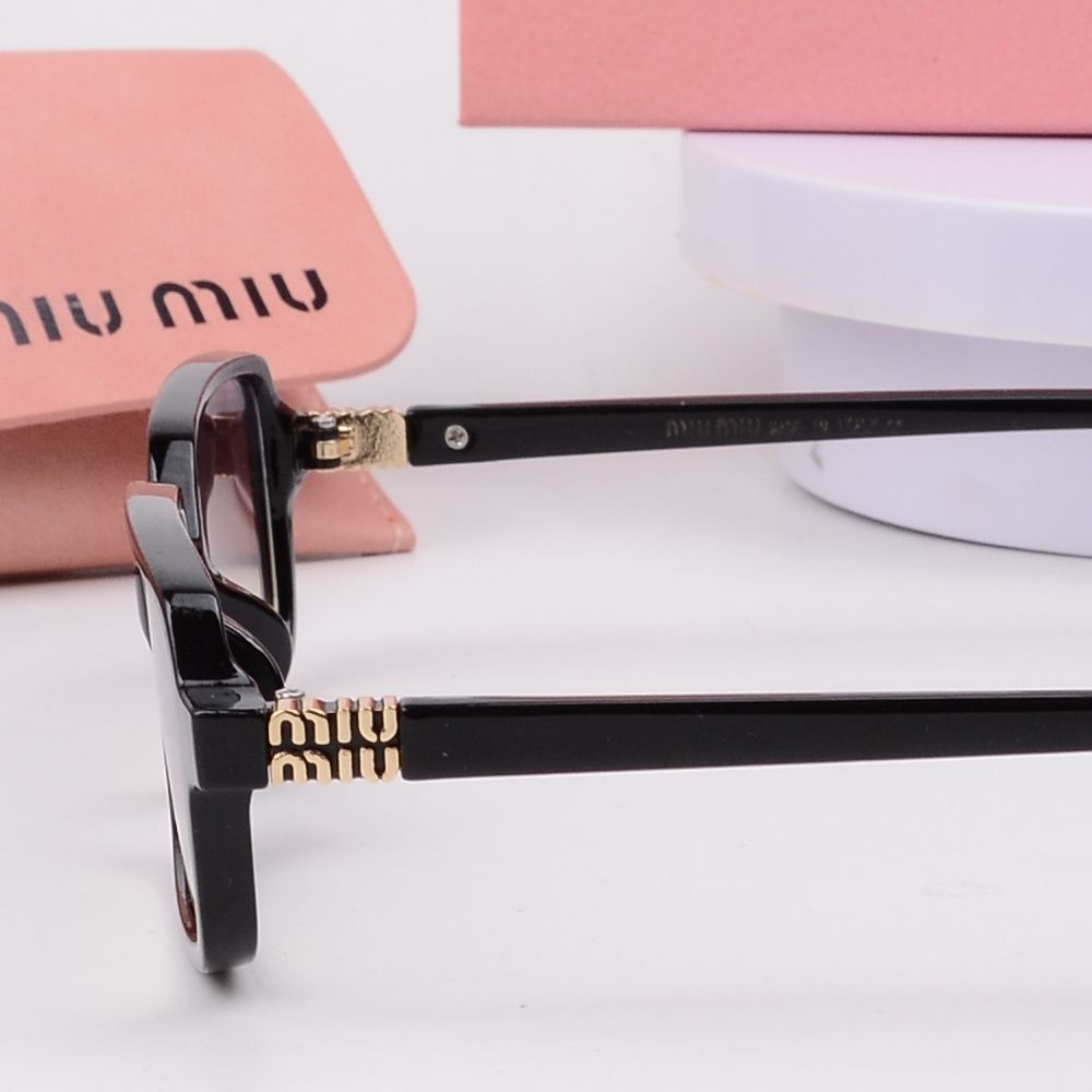 Leopard Print Square Frame Retro Briller & Solbriller