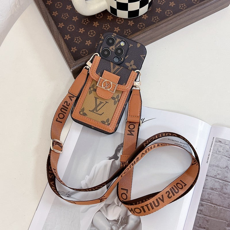 Sealbhóir Cárta Só Cás iPhone Crossbody