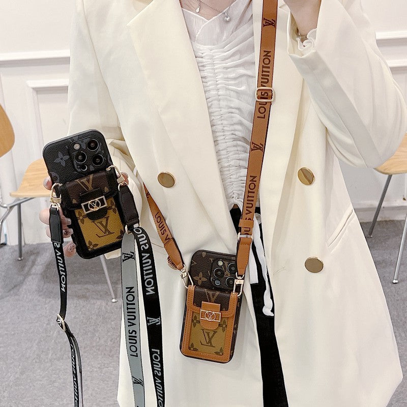 Sealbhóir Cárta Só Cás iPhone Crossbody