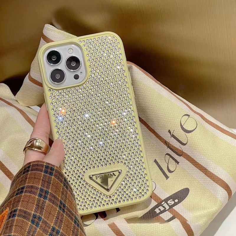 Custodia per iPhone di lusso con cristalli