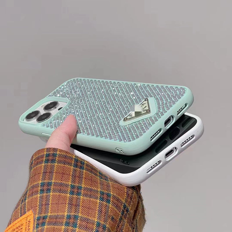 Custodia per iPhone di lusso con cristalli