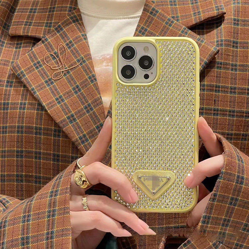 Custodia per iPhone di lusso con cristalli