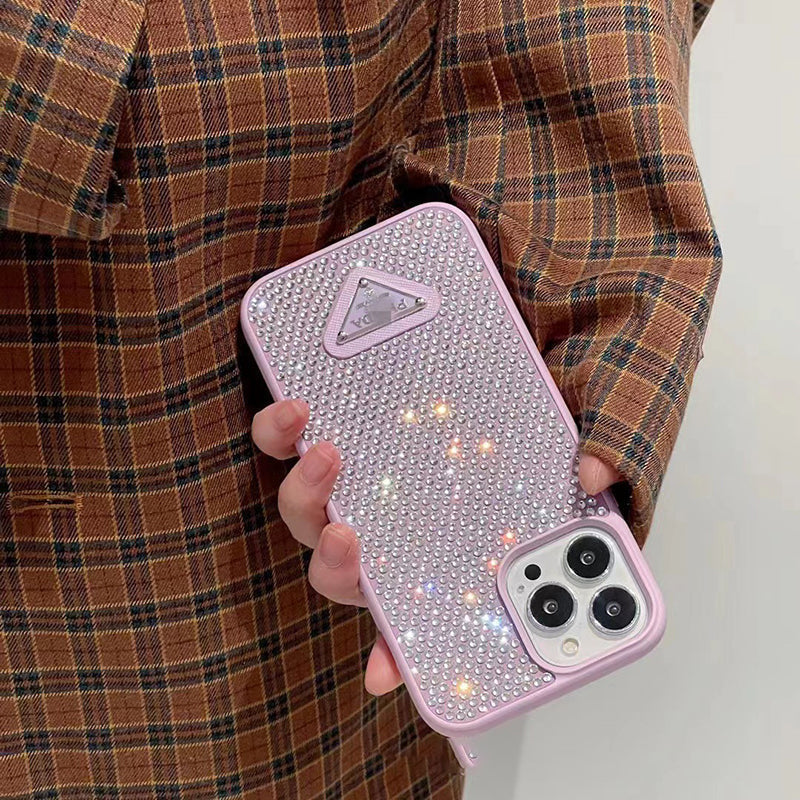 Custodia per iPhone di lusso con cristalli