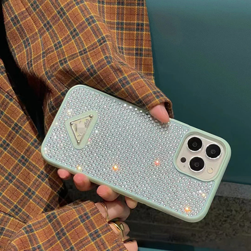 Custodia per iPhone di lusso con cristalli