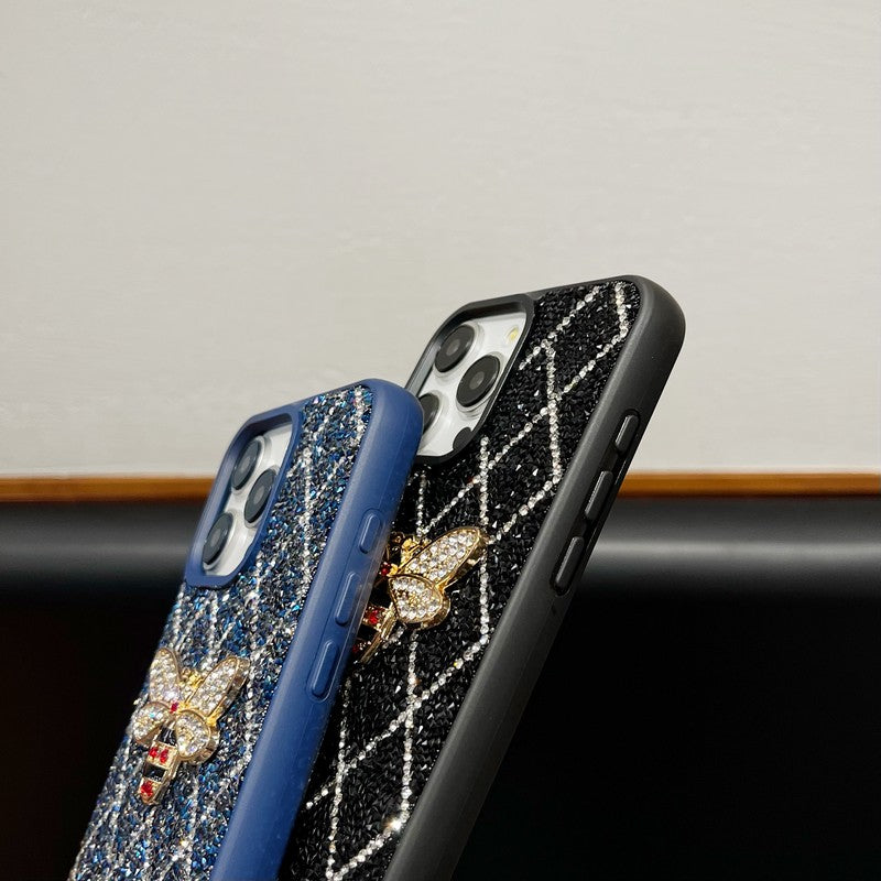 Premium Bee Diamond iPhone -kotelo