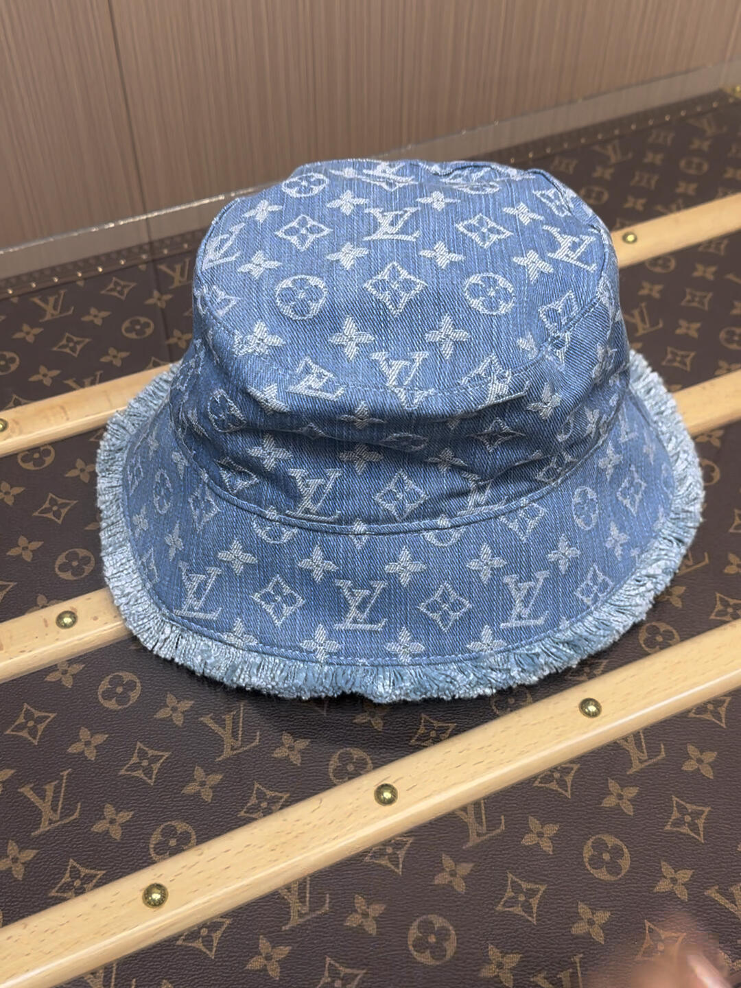 Luksus Denim Pyntet Capucines Mini Bag