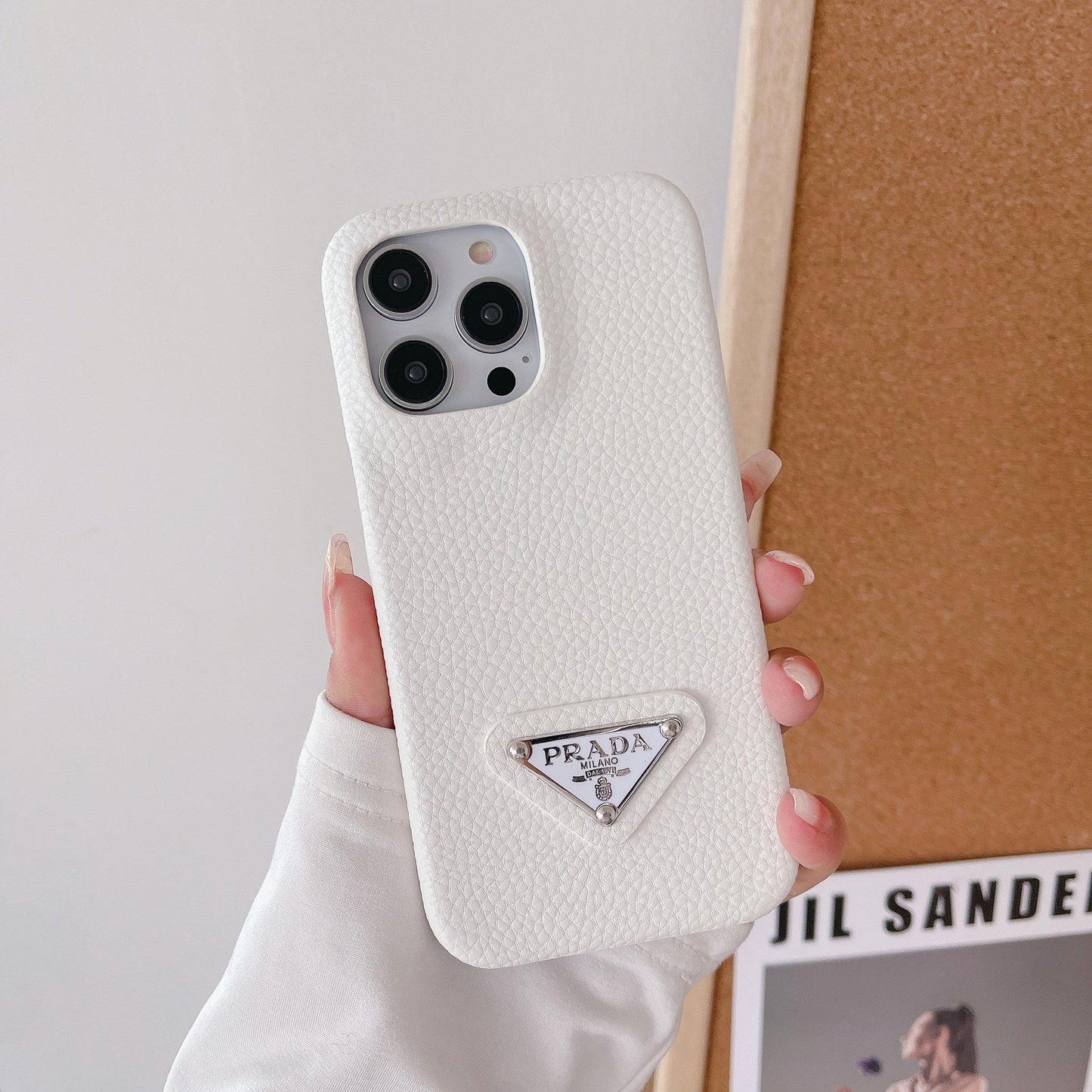 Custodia per iPhone in pelle di lusso