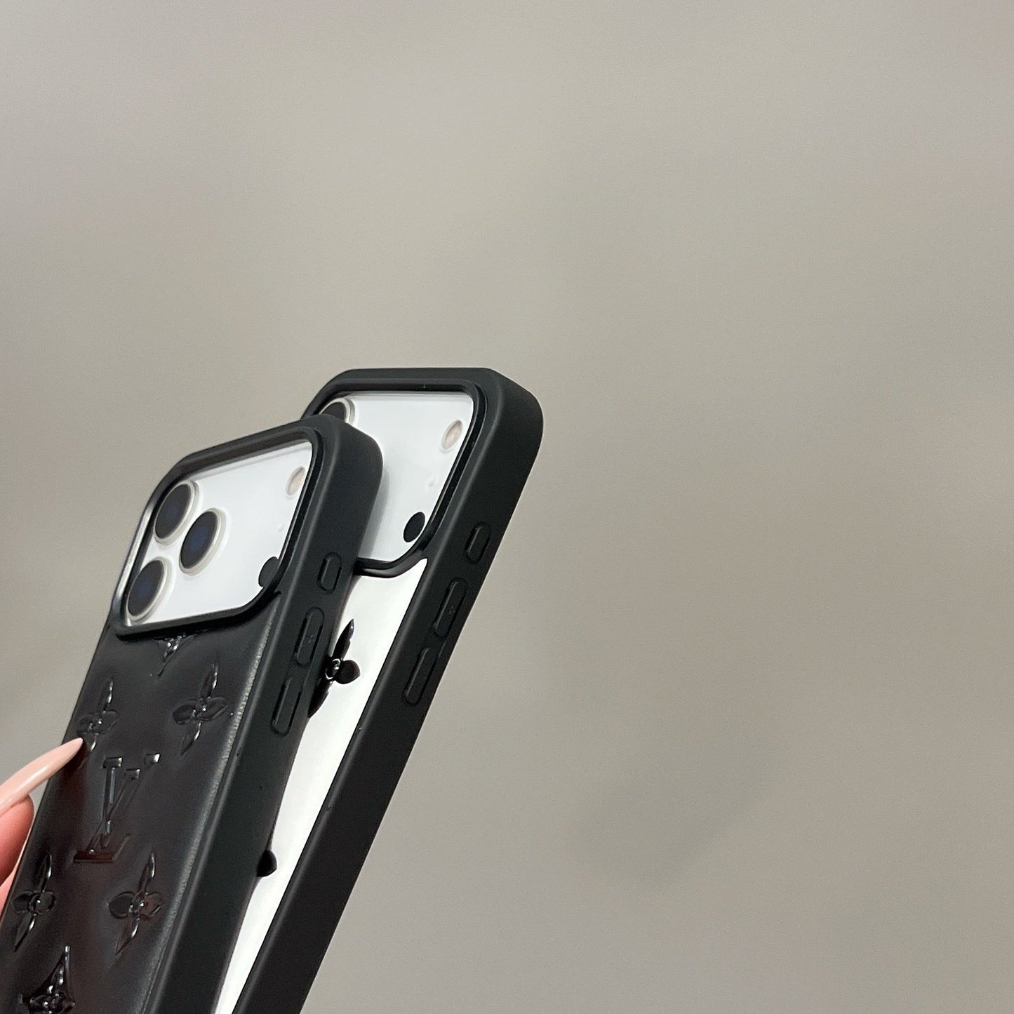 Husă pentru iPhone de lux, cu relief 3D