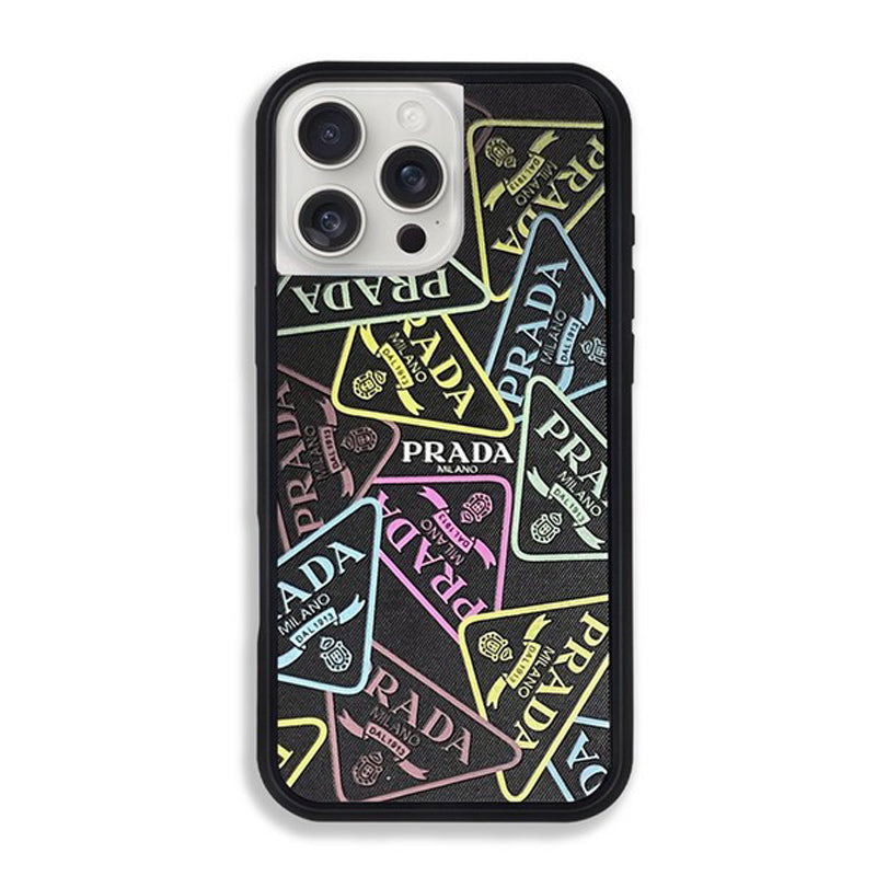 Custodia nera di lusso per iPhone