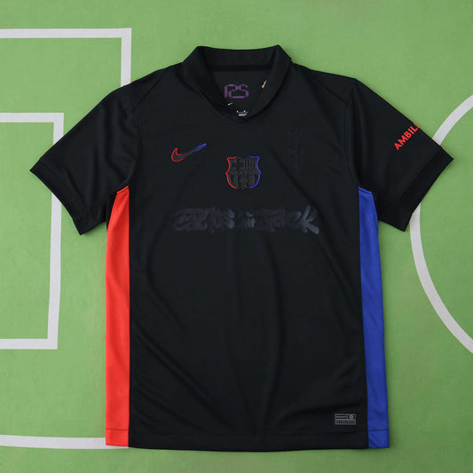 Maillot Barcelone Extérieur Travis Scott Saison 24/25