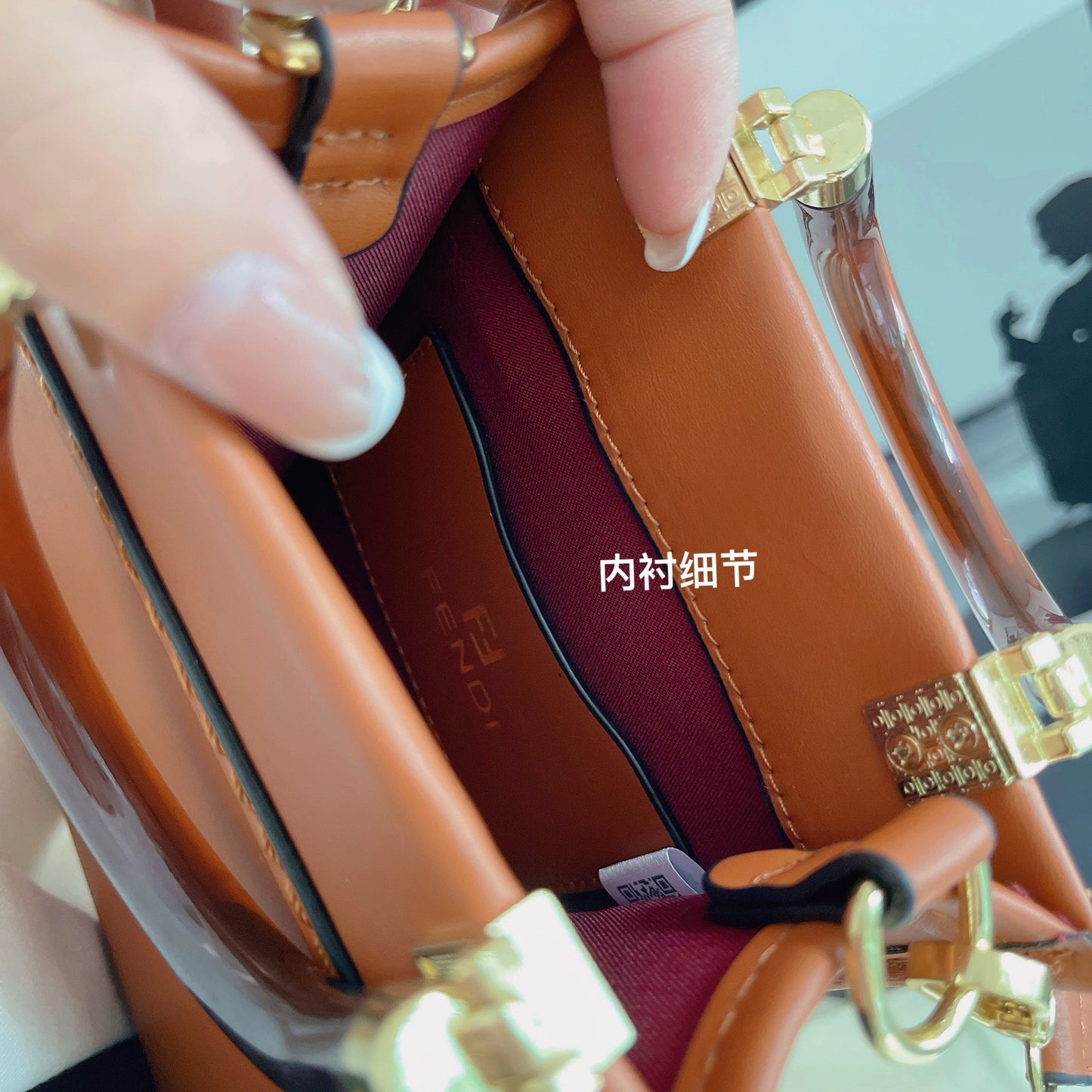 Klassieke draagtas met crossbodyband