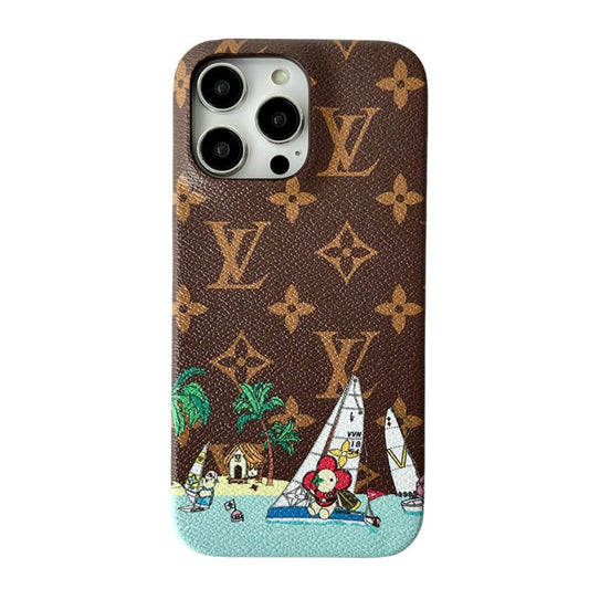 Ylellinen värillinen iPhone-kuori
