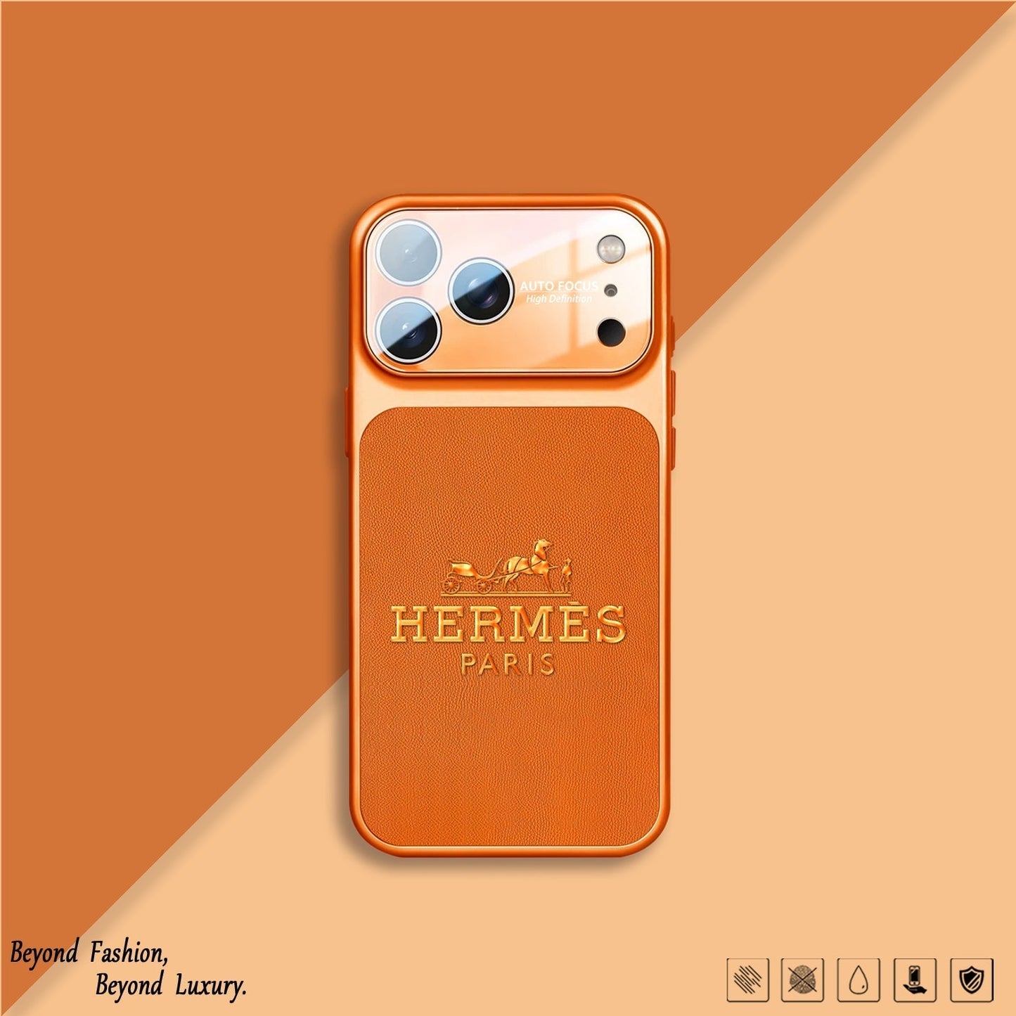 H Luxury Orange -sarjan iPhone-kotelo