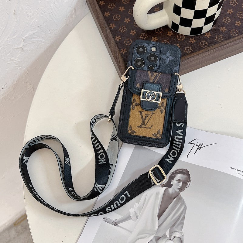 Sealbhóir Cárta Só Cás iPhone Crossbody