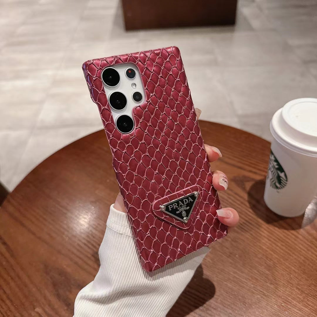 Elegante custodia per cellulare con stampa PR Snake per Samsung Galaxy