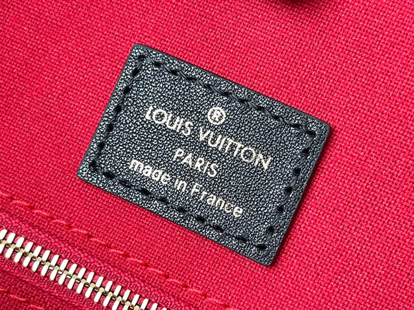 Luxe Monogram Δερμάτινη τσάντα