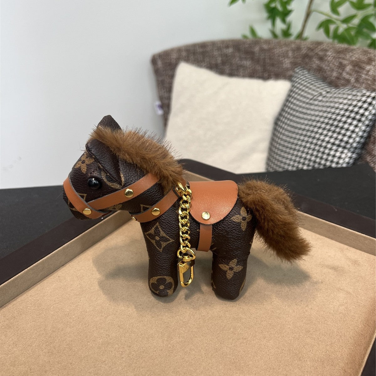 Pony Bag Charm Keychain