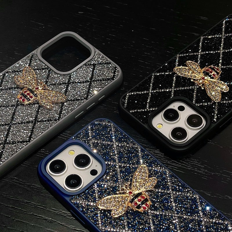 Premium Bee Diamond iPhone -kotelo