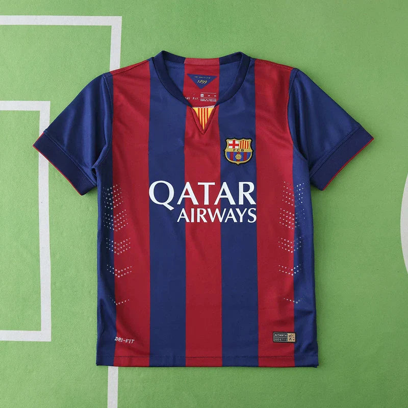 F.C. Equipación infantil retro del Barcelona Home Temporada 14/15