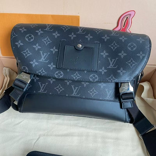 Bolsa mensageiro LV elegante e moderna