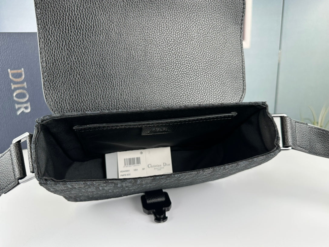 Klassisk läder Crossbody-väska – minimalistisk design, maximal funktion